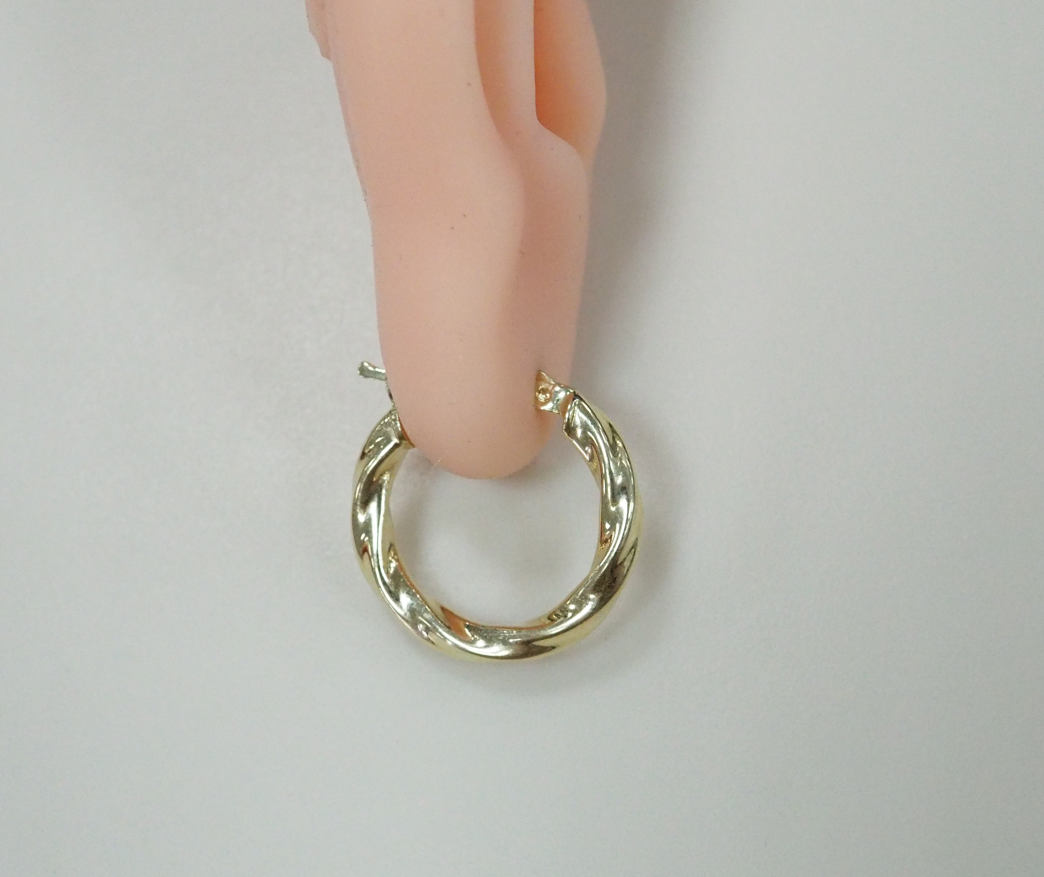 Серьги из желтого золота